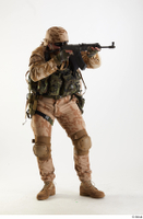  Photos Robert Watson Army Czech Paratrooper Poses aiming gun crouching standing 0007.jpg